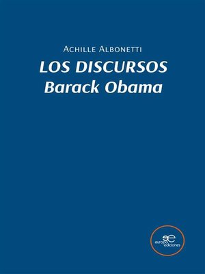 cover image of Los discursos. Barack Obama